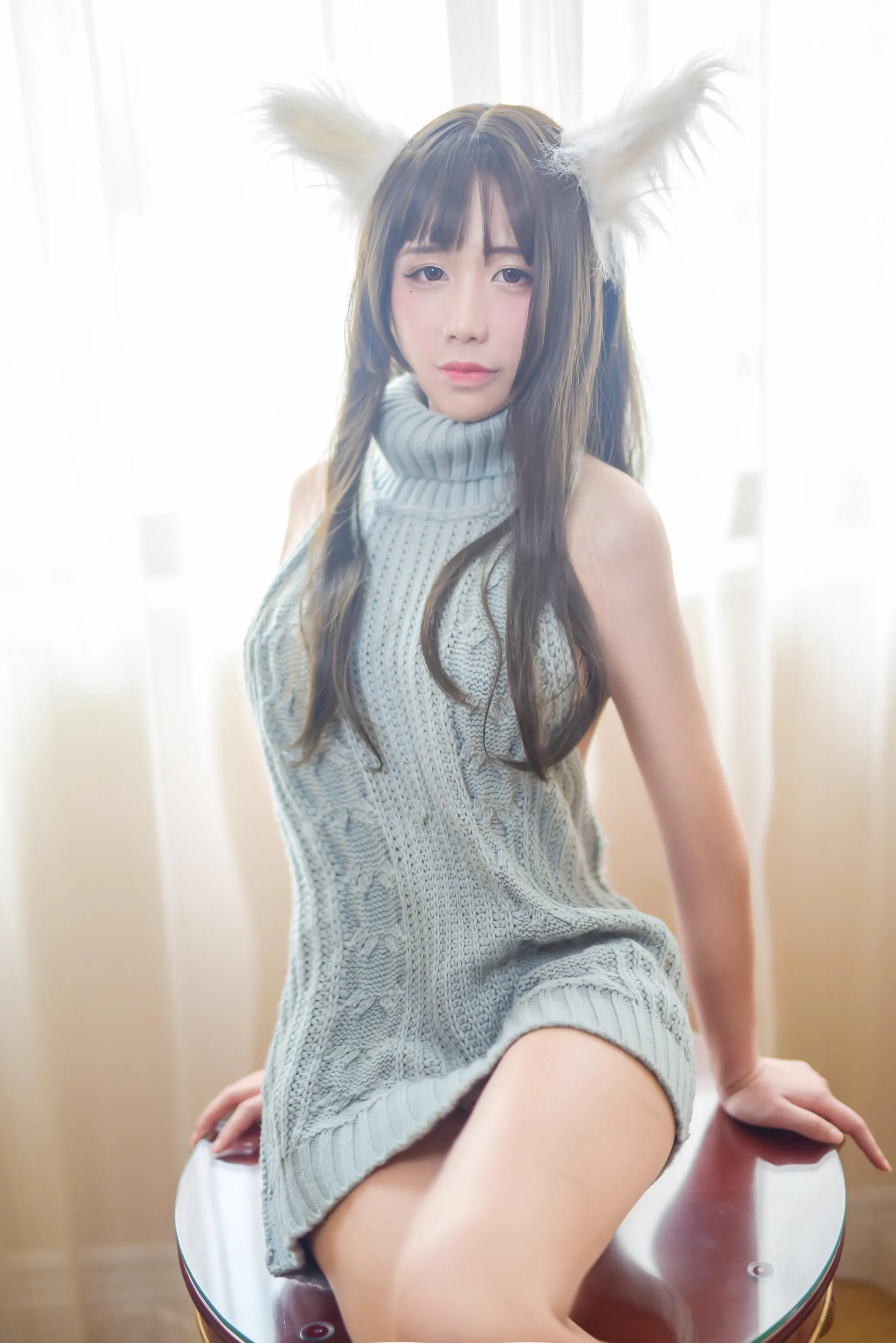 NO.29 九曲Jean-露背毛衣 [44P]插图9
